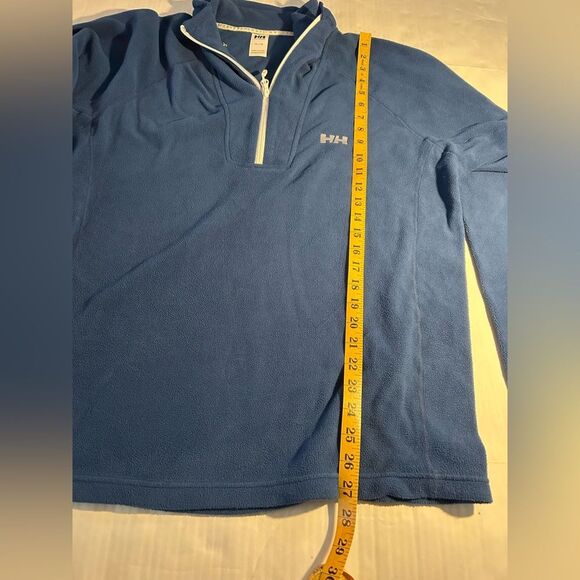 Helly Hansen Blue Half Zip mens Fleece Pullover Size XL - Picture 9 of 9
